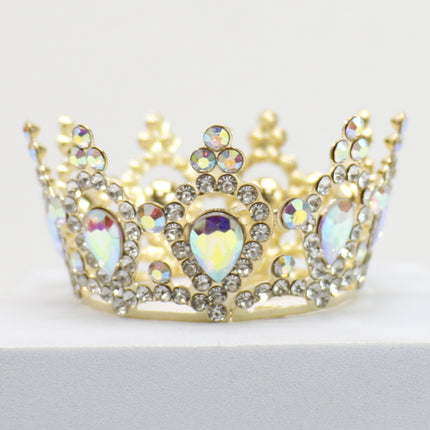 Crystal Small Tiara Hair Crown HT0952 (6PC)