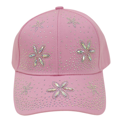Women's Billing  Rhinestone Studded CAP HA6323-35 (12PC)