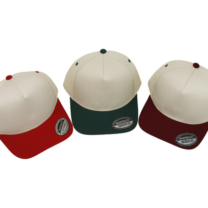 TC Tencel 2-Tone 5 Panel Hat HA1421 (12PC)