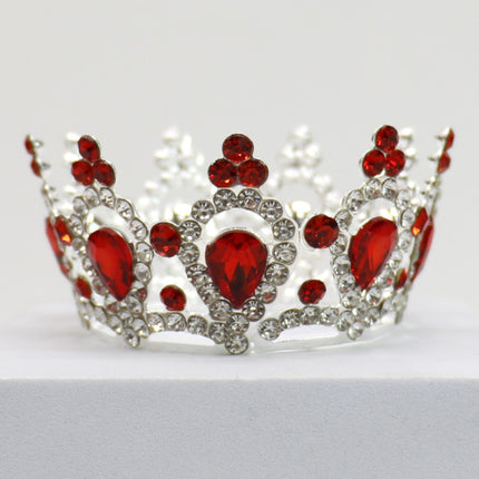Crystal Small Tiara Hair Crown HT0952 (6PC)
