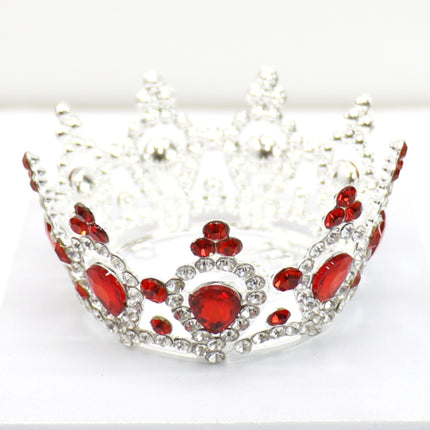 Crystal Small Tiara Hair Crown HT0952 (6PC)
