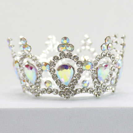 Crystal Small Tiara Hair Crown HT0952 (6PC)