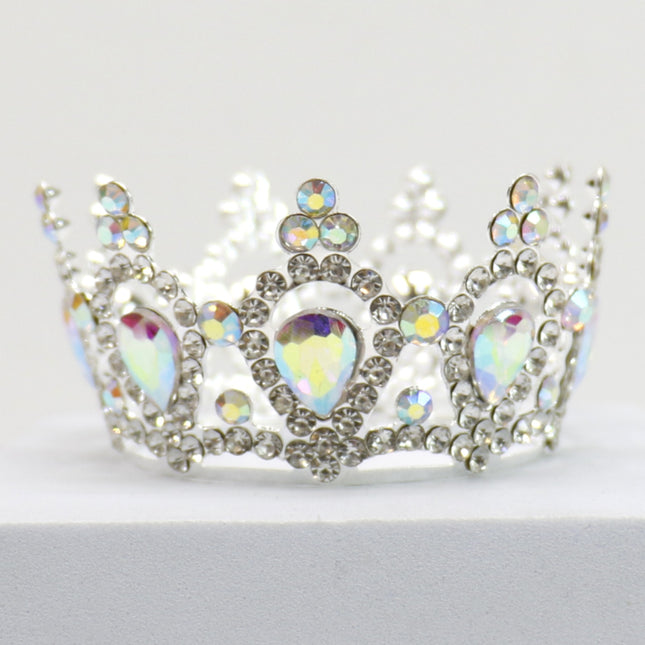 Crystal Small Tiara Hair Crown HT0952 (6PC)