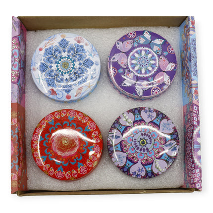 Bohemia 4pcs Fragrance Scented Candle SS51113-23 (12Pack)