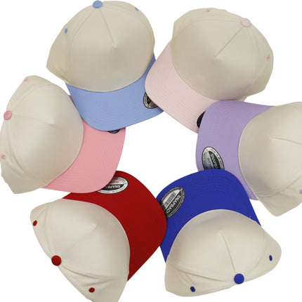 TC Tencel 2-Tone 5 Panel Hat HA1421 (12PC)