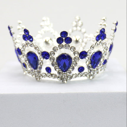 Crystal Small Tiara Hair Crown HT0952 (6PC)