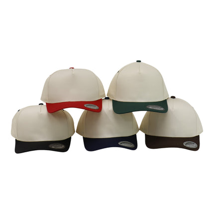 TC Tencel 2-Tone 5 Panel Hat HA1421 (12PC)