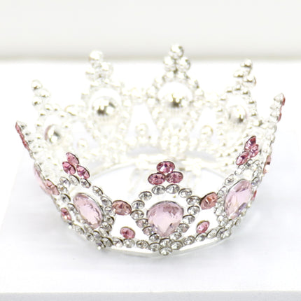 Crystal Small Tiara Hair Crown HT0952 (6PC)
