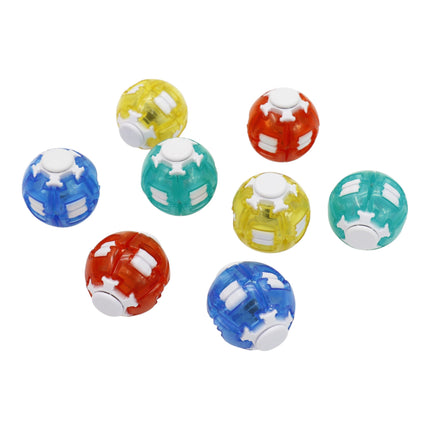 Press to Spin Fidget Spinner HelixCore Rotating Stress Ball Fidget Toy JT6723-5 (24PC)