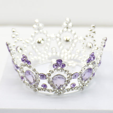 Crystal Small Tiara Hair Crown HT0952 (6PC)