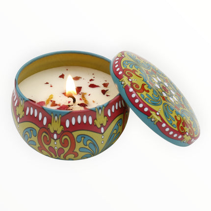 Bohemia 4pcs  Fragrance Scented Candle SS51113-16 (12Pack)