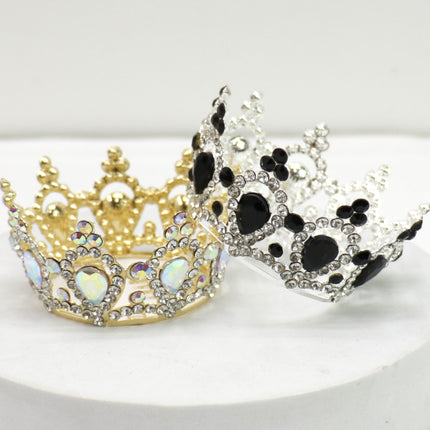 Crystal Small Tiara Hair Crown HT0952 (6PC)