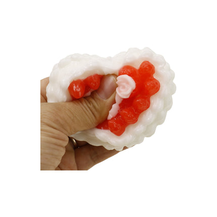 Silicon Heart Cake Squishy Toy JT6518-7 (12PC)