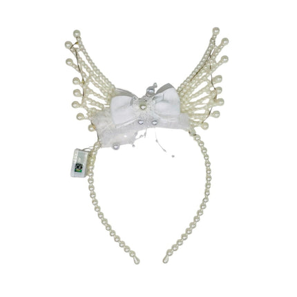 Led Animal Ear Light up Pearl Beads Headband JH5828-4 (12PC)