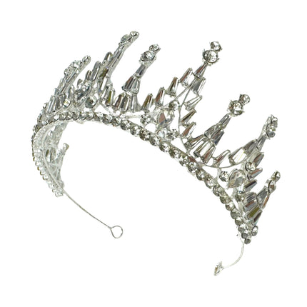 Crystal Tiara Crown CR1030-28 (1PC)