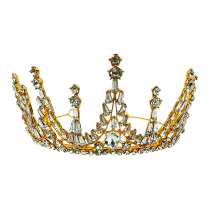 Crystal Tiara Crown CR1030-28 (1PC)