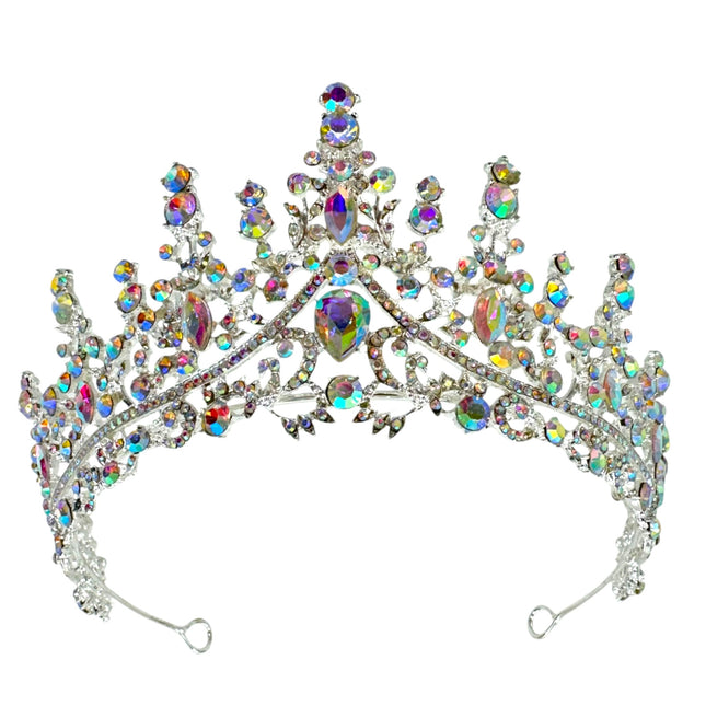 Crystal Tiara Crown CR1030-13 (1PC)