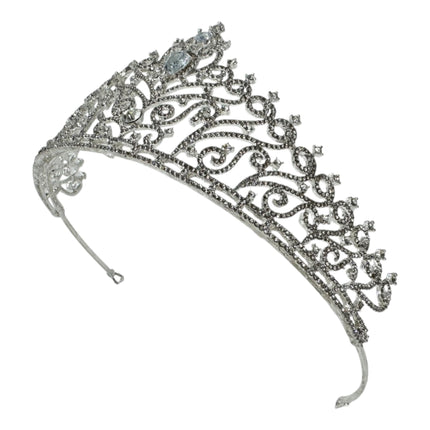 Crystal Tiara Crown CR1030-3 (1PC)