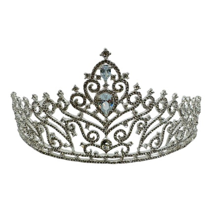 Crystal Tiara Crown CR1030-3 (1PC)