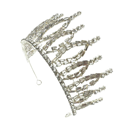Crystal Tiara Crown CR1030-30 (1PC)