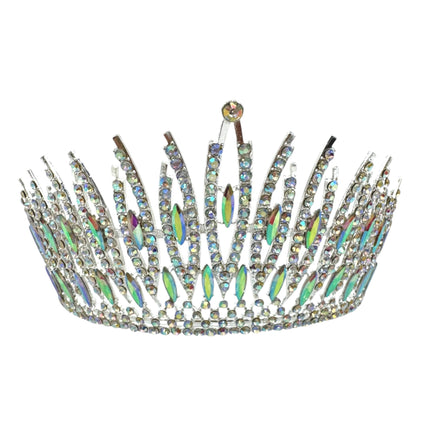 Crystal Tiara Crown  CR1030-32 (1PC)