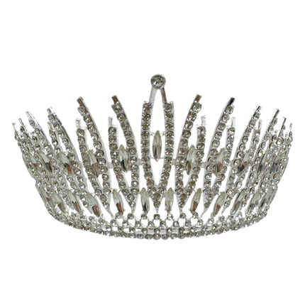 Crystal Tiara Crown  CR1030-32 (1PC)