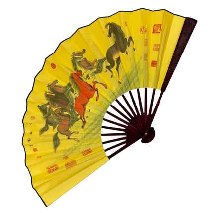 Chinese Vintage Oriental Hand Held Folding Fan FN0571 (12PC)