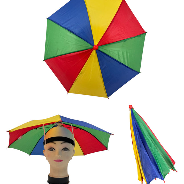 Rainbow Pride Umbrella Hat UM2801 (12PC)