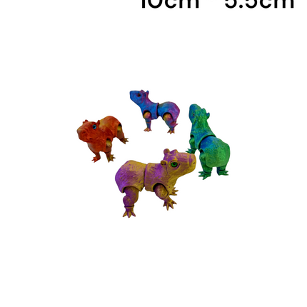 3D Animal Toy Capybara TY5319-3 (12PC)