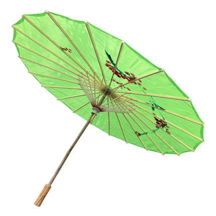 Traditional Floral Sunshade Oil Cloth Paper Umbrella UM5044 (6PC)