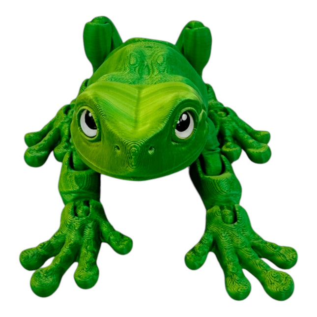 3D Animal Toy Frog  TY5319-8 (12PC)