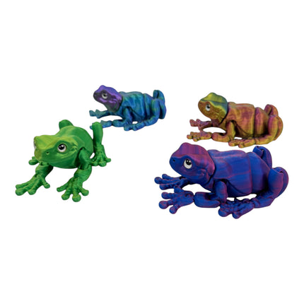 3D Animal Toy Frog  TY5319-8 (12PC)