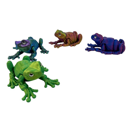 3D Animal Toy Frog  TY5319-8 (12PC)
