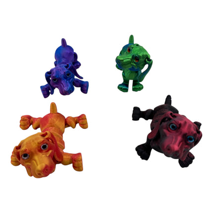 3D Animal Toy Puppy TY5319-18 (12PC)
