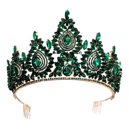 Crystal Tiara Crown HT0978 (1PC)
