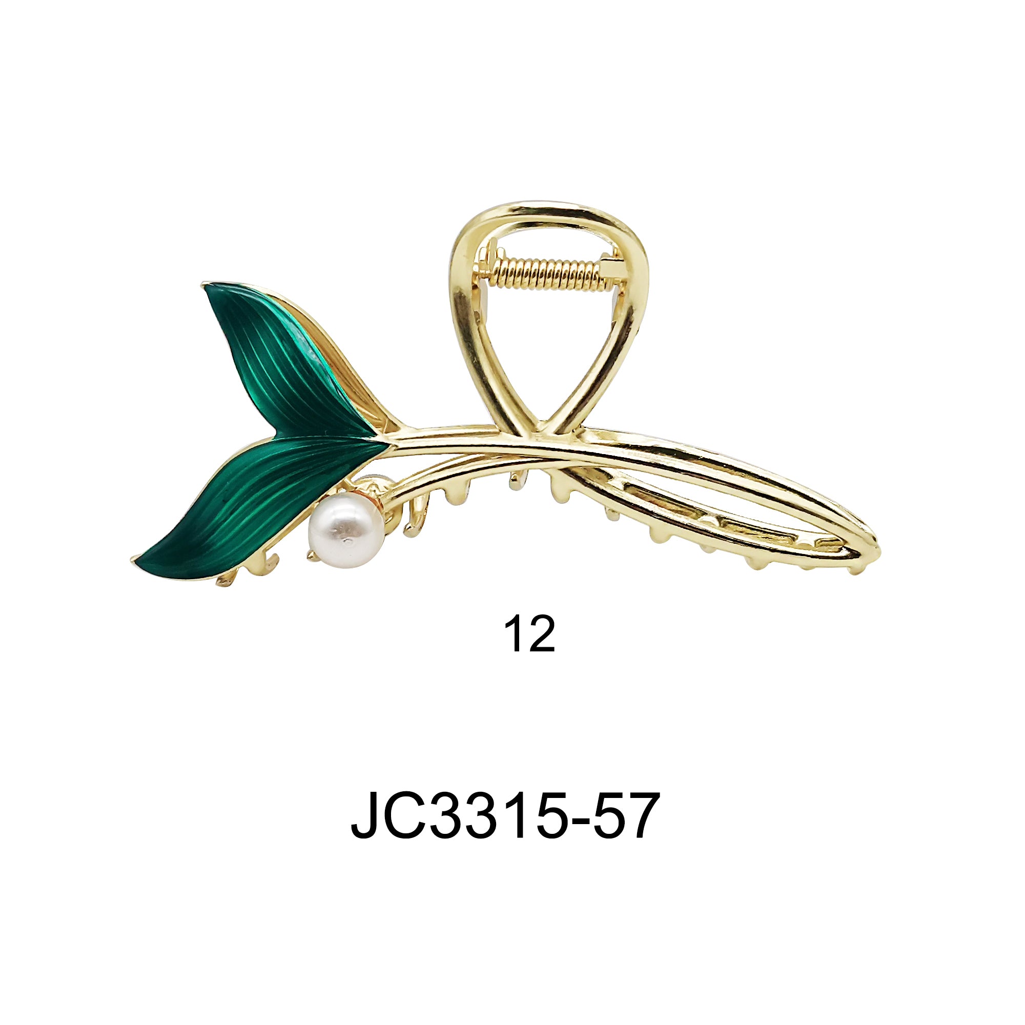 PEARL FIN CLAW CLIP 3315-57 (12PC)