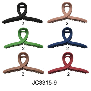 VIVID COLOR CLAW CLIP 3315-9 (12PC)
