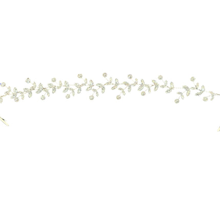 Crystal Blossom Branch Thin Tiara Hair Pin JC640 (6PC)