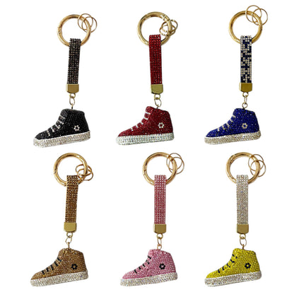 Rhinestone Sneakers Keychain KC007 (12PC)