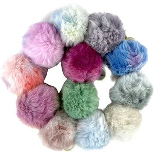 POM POM KEY CHAIN 0428-1 (12PC)