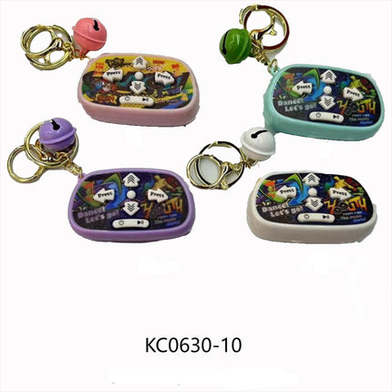 DANCE LET'S GO MELODY GAME TOY KEY CHAIN 0630-10 (12PC)