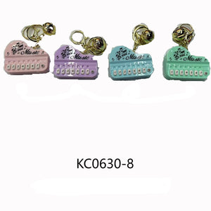 PIANO MELODY GAME TOY KEY CHAIN 0630-8 (12PC)