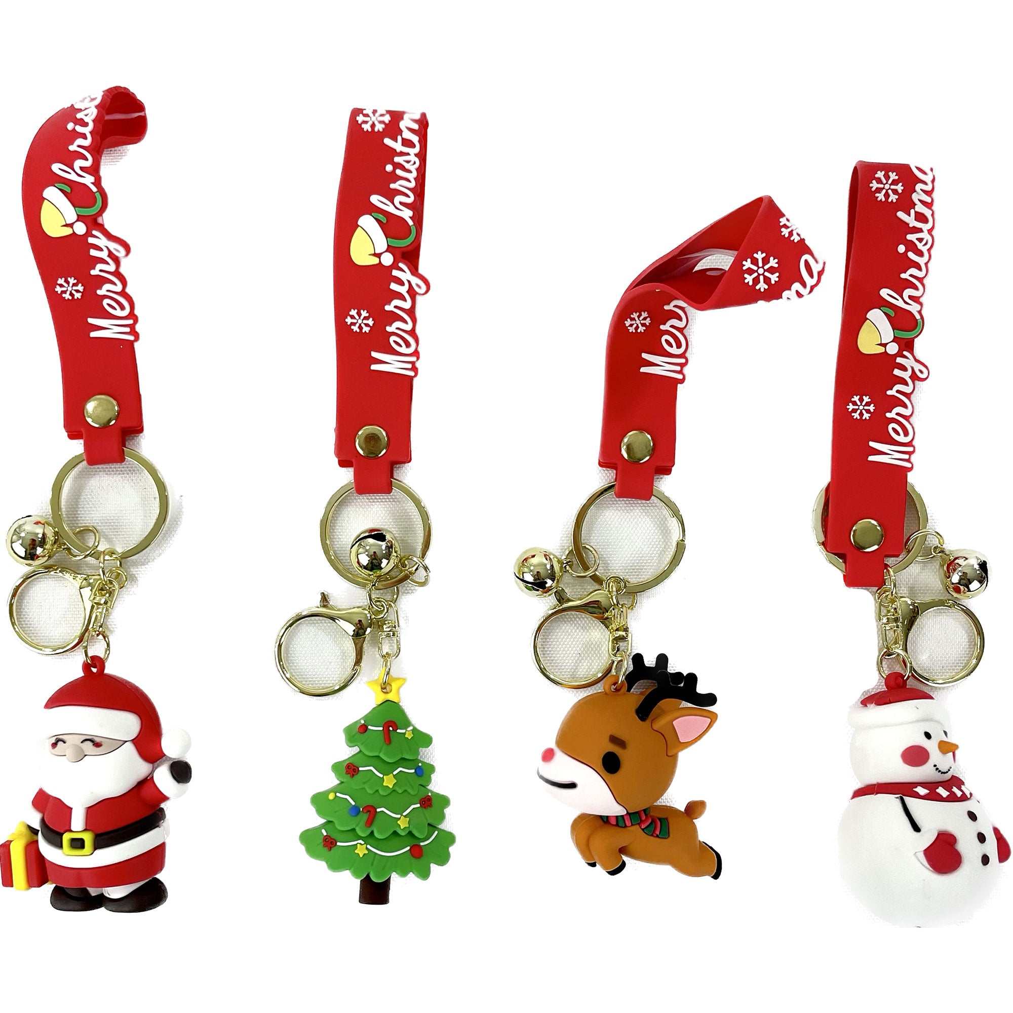 CHRISTMAS HOLIDAY KEY CHAIN 1110-10 (12PC)