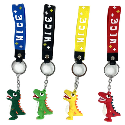 CARTOON DINO KEY CHAIN KC1212-24 (12PC)