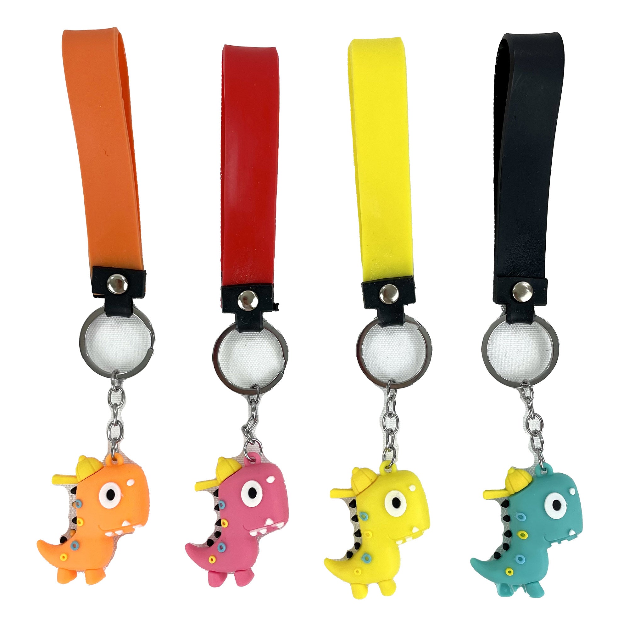 CARTOON CAP DINO KEY CHAIN 1212-30 (12PC)