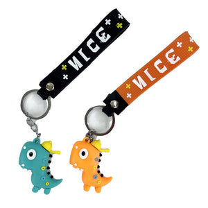 CARTOON CAP DINO KEY CHAIN 1212-30 (12PC)