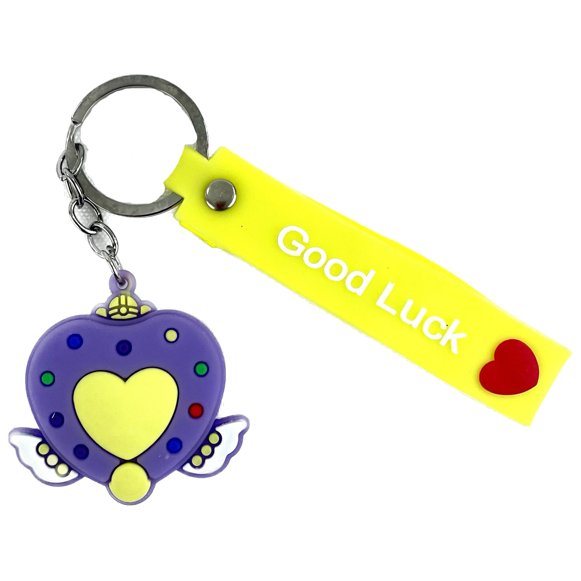 Heart Angel Wing Good Luck Key Chain KC21104-52 (12PC) – JINHWA TRADING INC