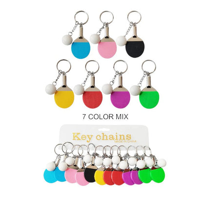 Ping Pong Key Chain KC1013-5 (12PC)