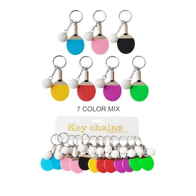 PING PONG KEY CHAIN 1013-5 (12PC)