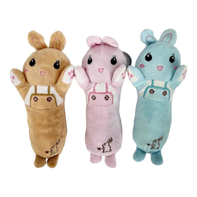 Overall Rabbit Plush Key Chain TY23202-8 (12PC)